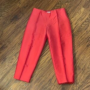 Red Capri Pants